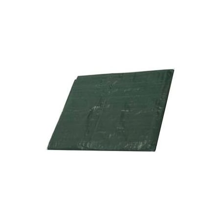 Harpster Of Philipsburg Medium Duty Tarp, Forest Green, High-Density Polyethylene G60x120